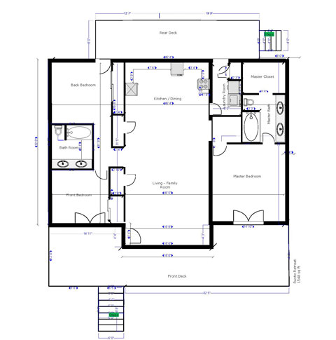 Rustic Cabin Floor Plans